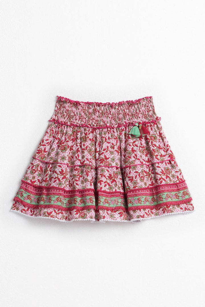 Kids Mini Skirt Ariel - Pink Blossom