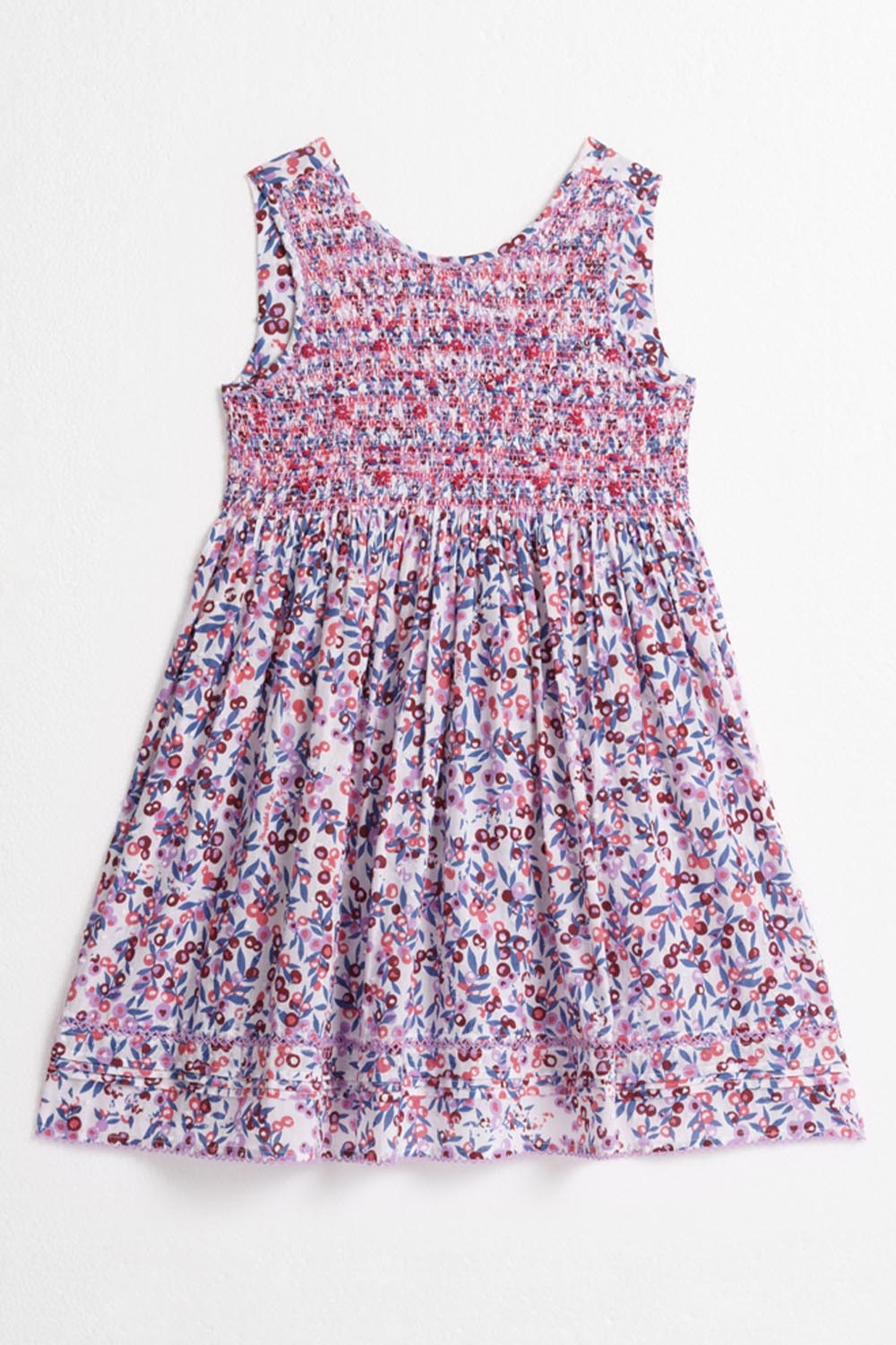 Kids Mini Dress Amelie - Blue Blueberry