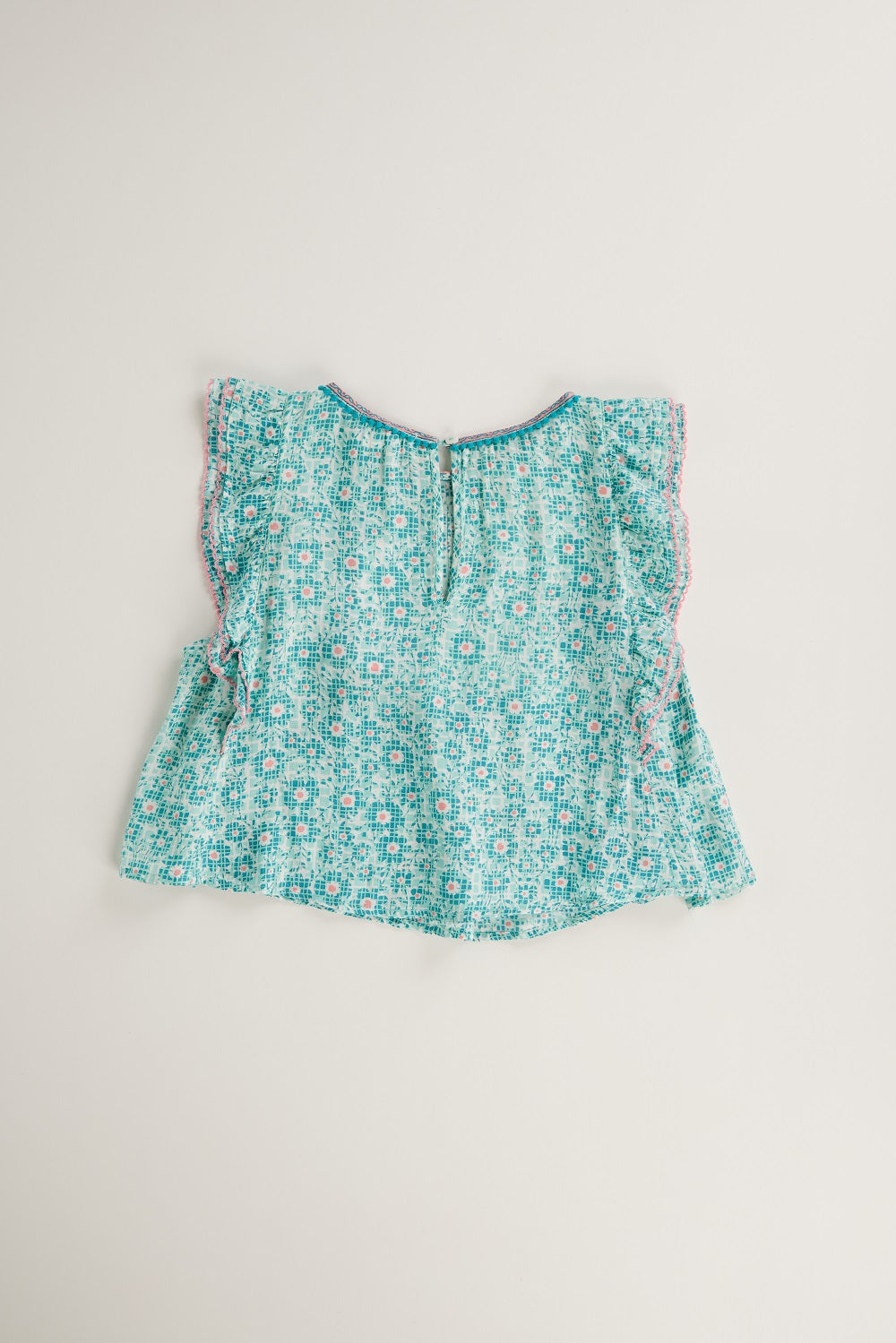 Kids Blouse Amber Aqua Je T'Aime