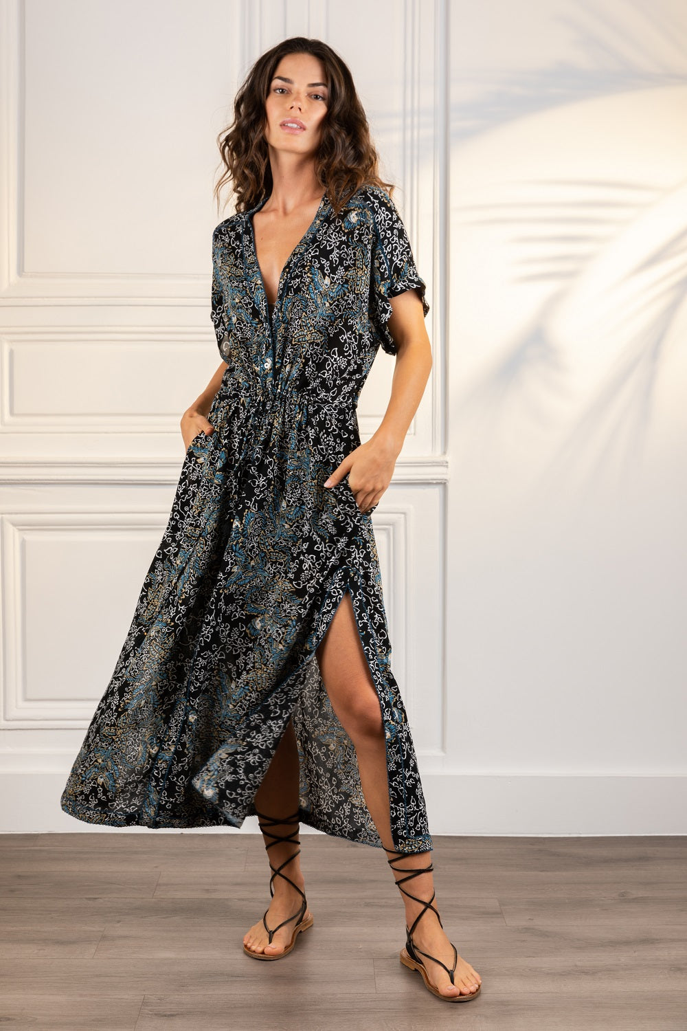 Poupette St Barth Long Dress Tunic Mya