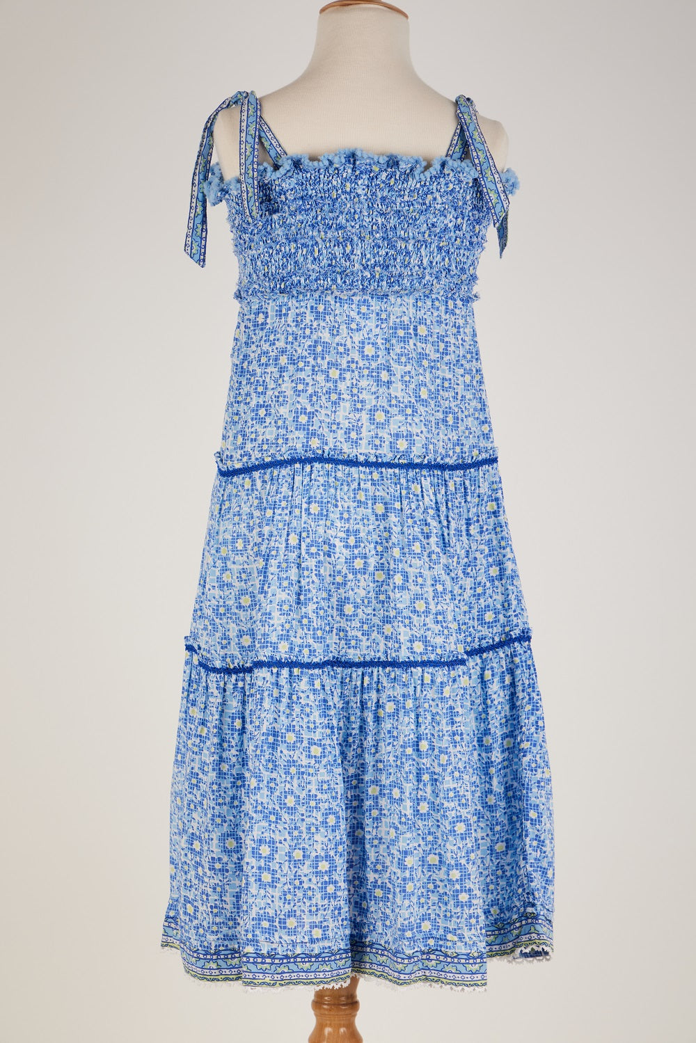 Kids Midi Dress Triny Blue Je T'Aime