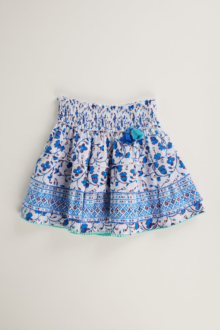 Kids Mini Skirt Ariel Blue Nice