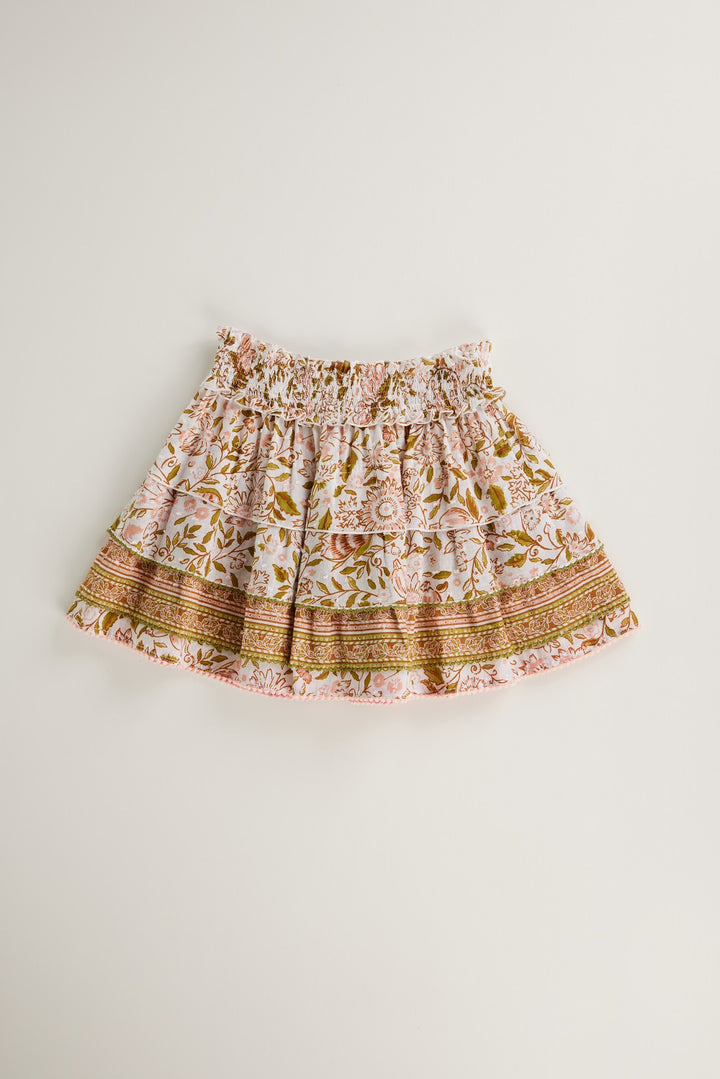 Kids Mini Skirt Ariel Green Menton