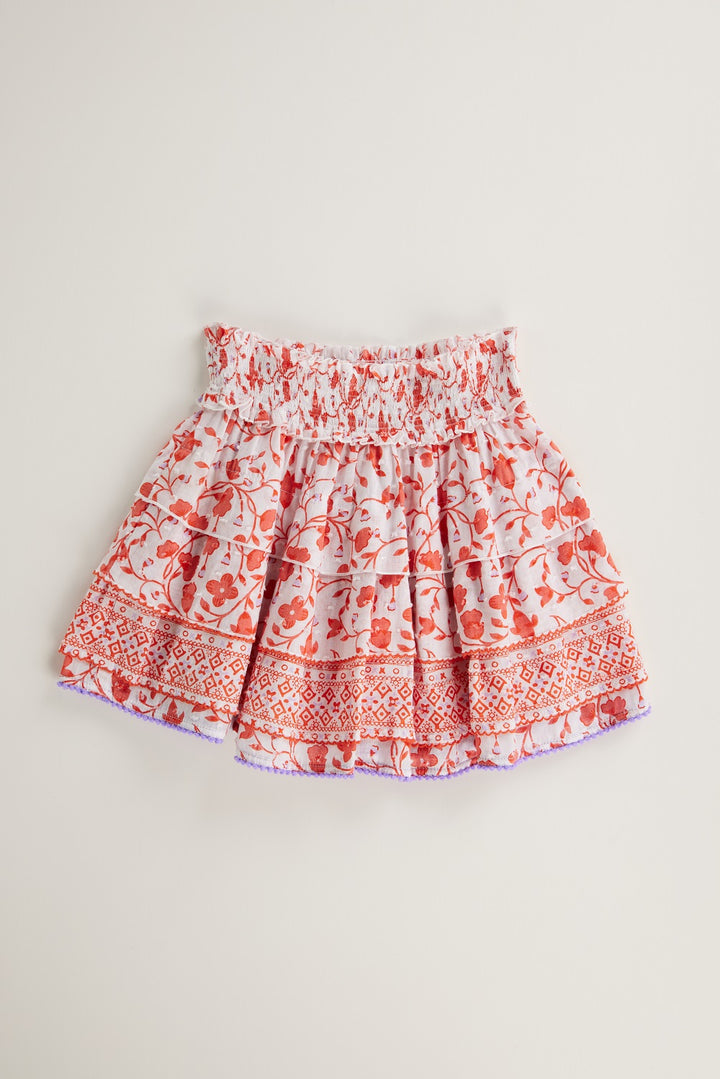 Kids Mini Skirt Ariel Orange Nice