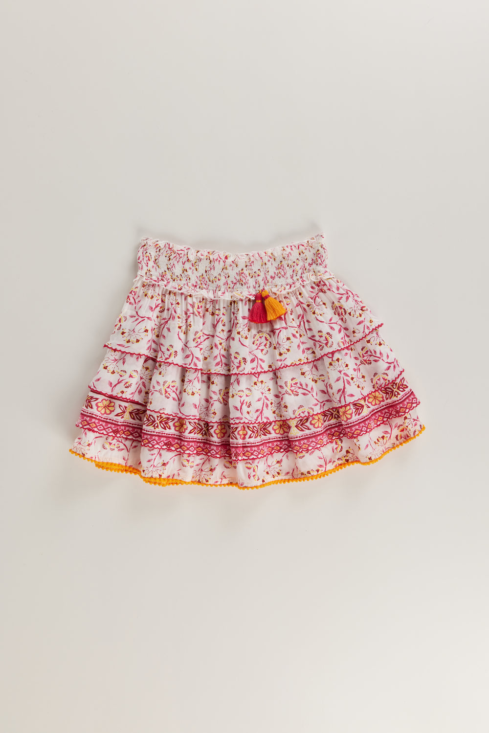 Poupette St Barth - Kids Mini Skirt Ariel Pink Cerise