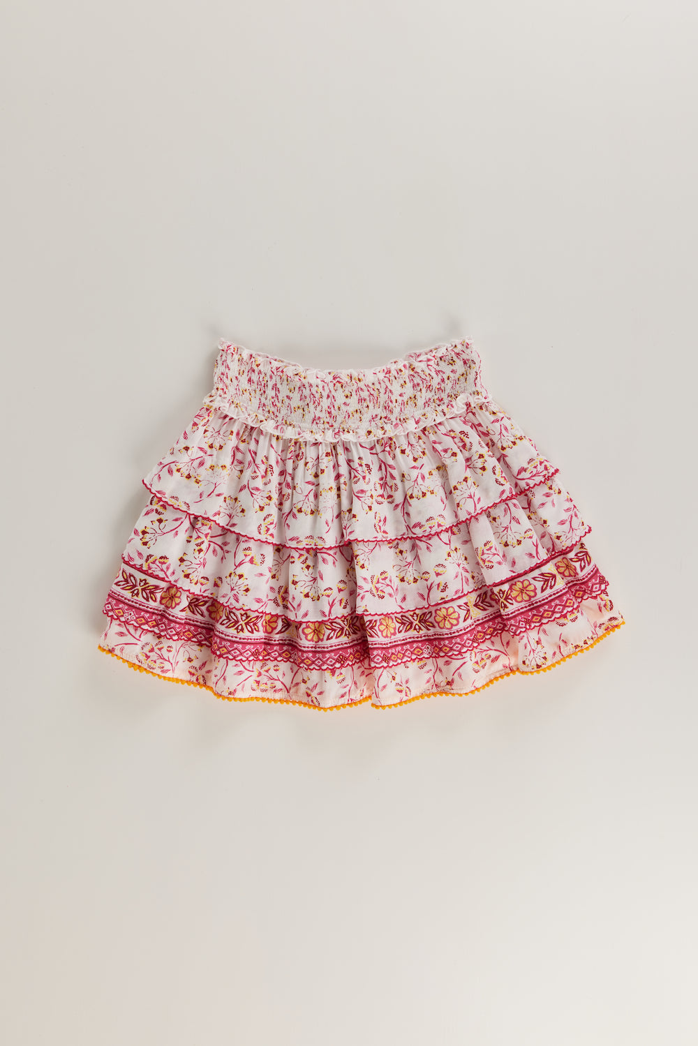 Poupette St Barth - Kids Mini Skirt Ariel Pink Cerise