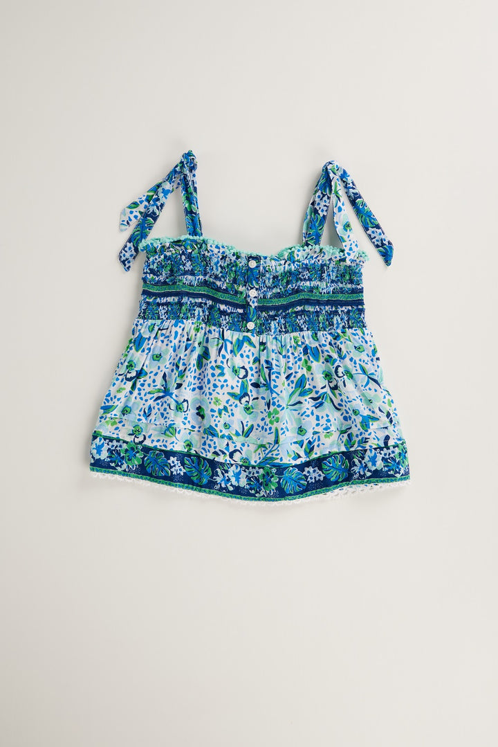 Kids Top Cindy Blue Monaco